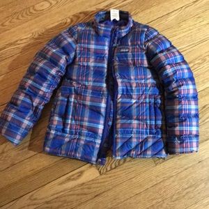 Patagonia girls down puffer coat